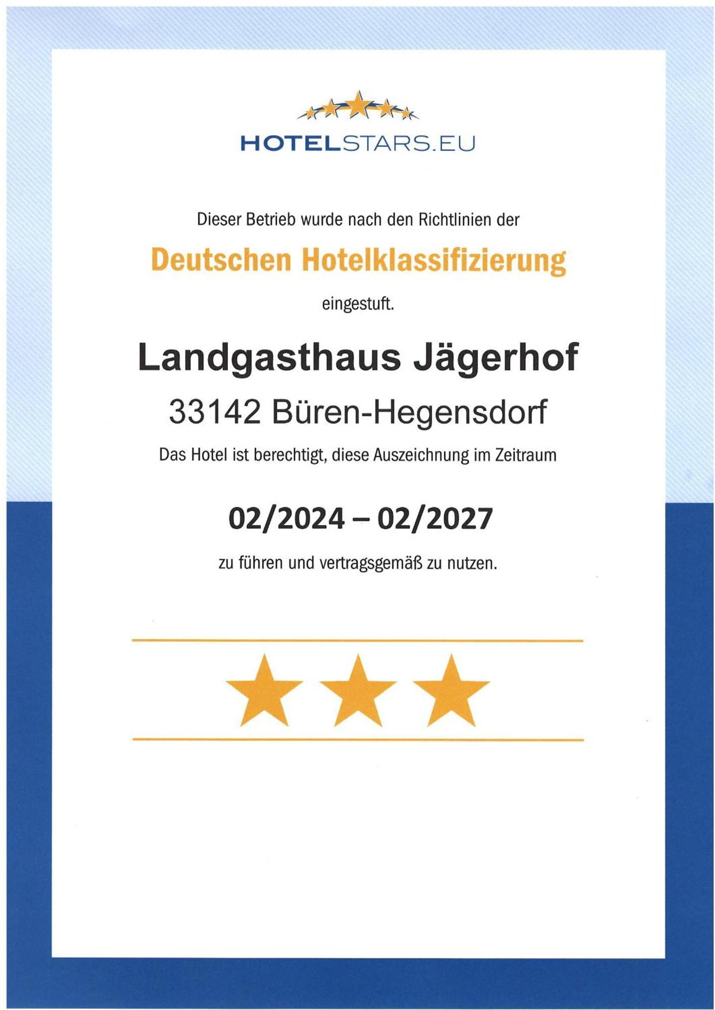Landgasthaus Jaegerhof Bueren  Luaran gambar